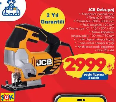 JCB DEKUPAJ JCB DEKUPAJ